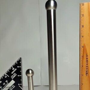 NEW Stainless-Steel Paper Towel Holder -comes boxed- Free Standing For Kitchen